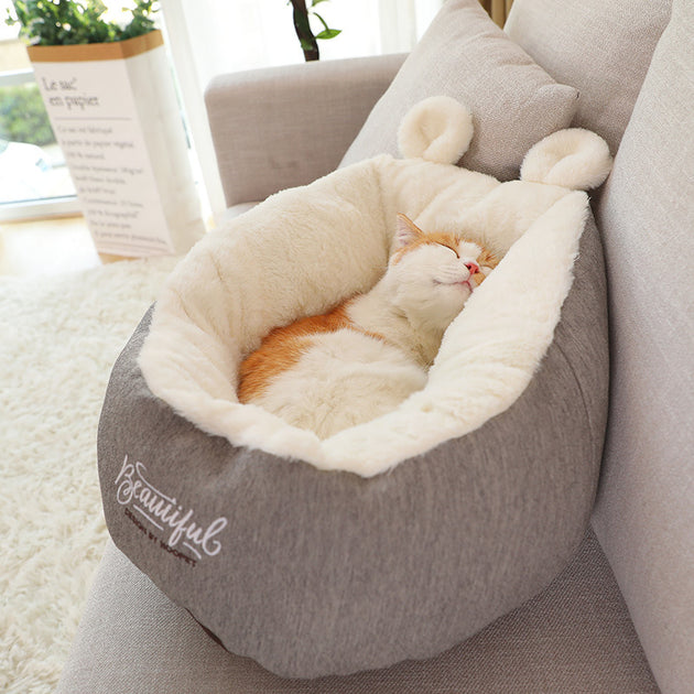 The Heritage Nook: Warming Pet Snuggle Bed